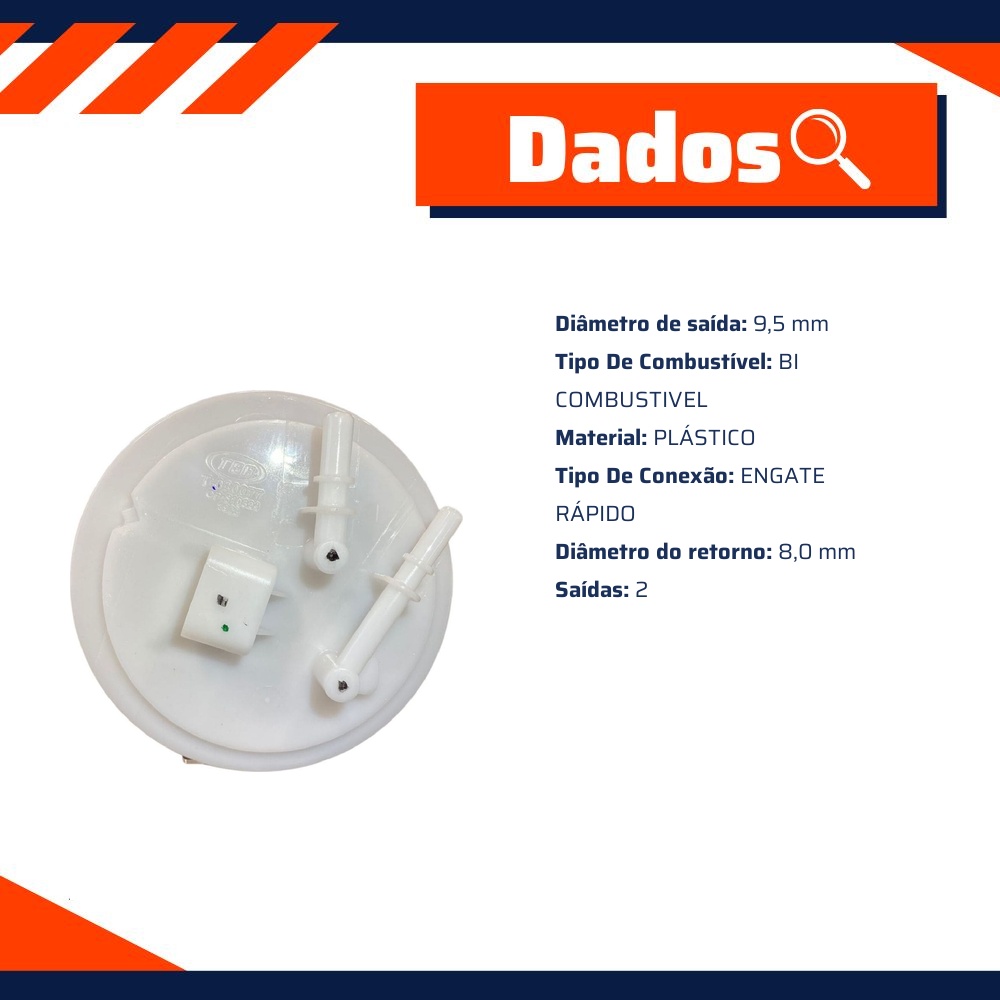 Flange da Bomba de Combustível para Fiat Linea e Punto - TSA - T-030077