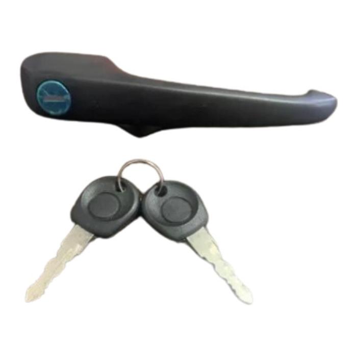 Maçaneta Externa Dianteira Esquerda Preta para Volkswagen Kombi - ORI - 1052