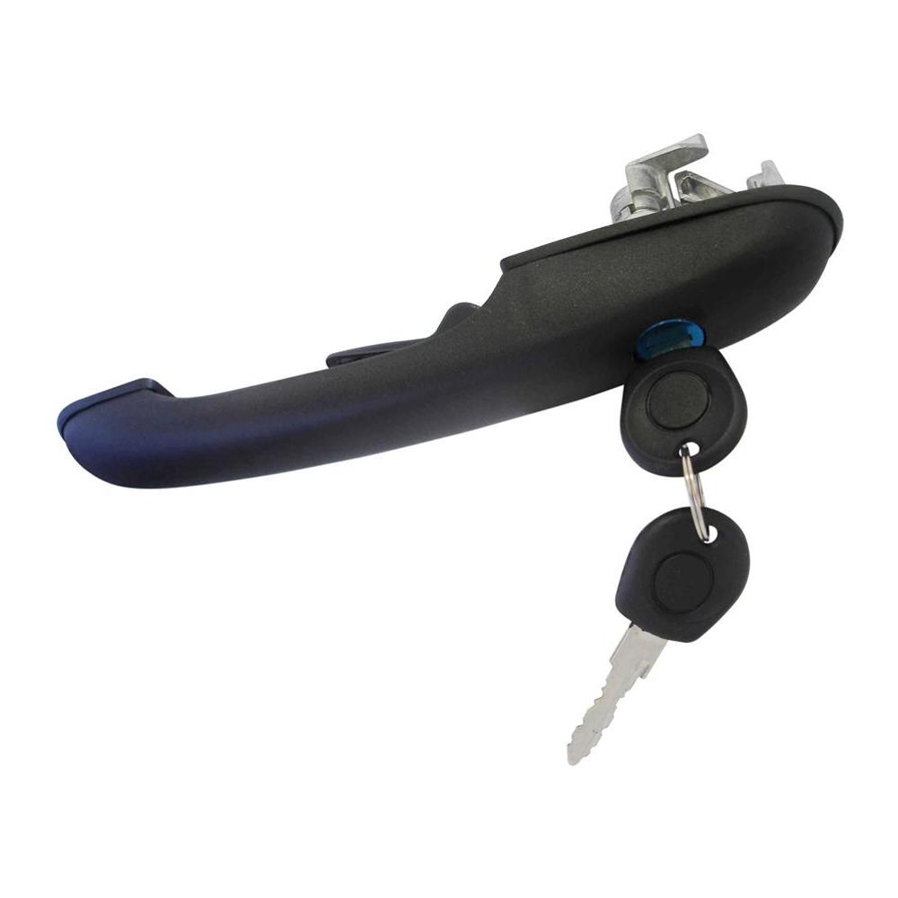 Maçaneta Externa Dianteira Esquerda Preta para Volkswagen Santana - ORI - 1261