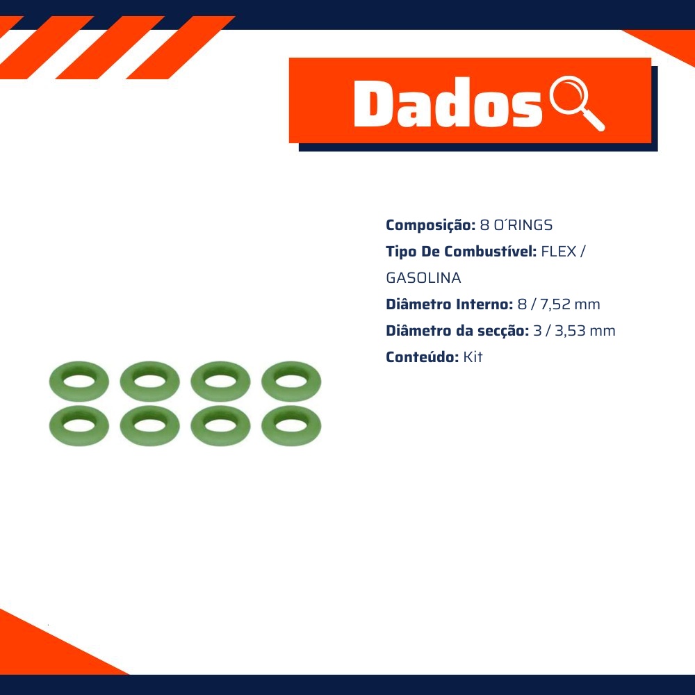 Kit de Filtros para Bico Injetor - DS - 1264