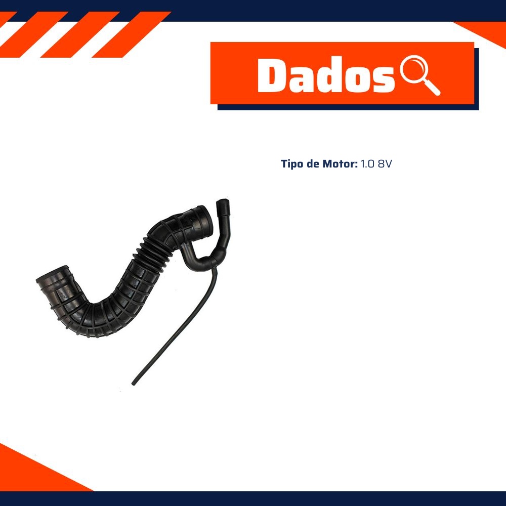 Mangueira do Filtro de Ar para Fiat Uno - Dofab - 1304