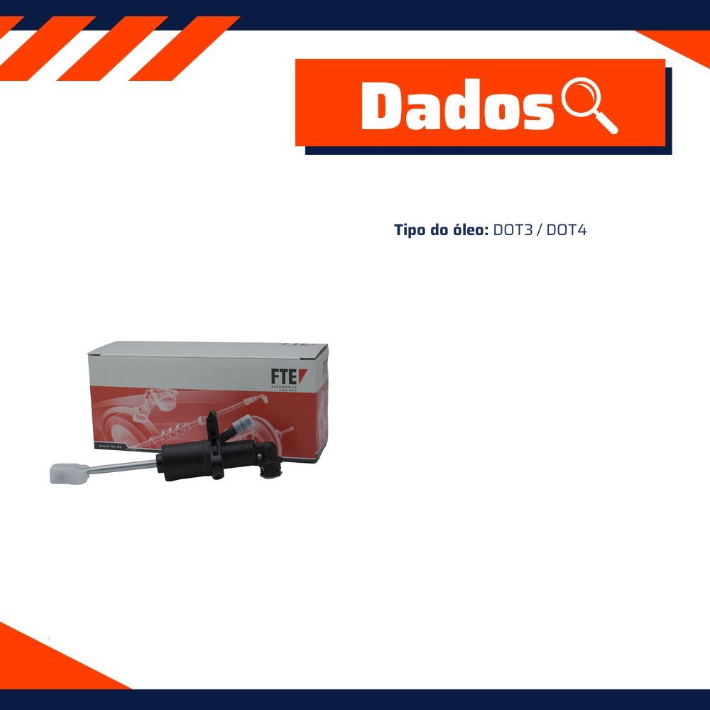 Cilindro Mestre de Embreagem para Audi A3 e Volkswagen Golf - Valeo - 2110115