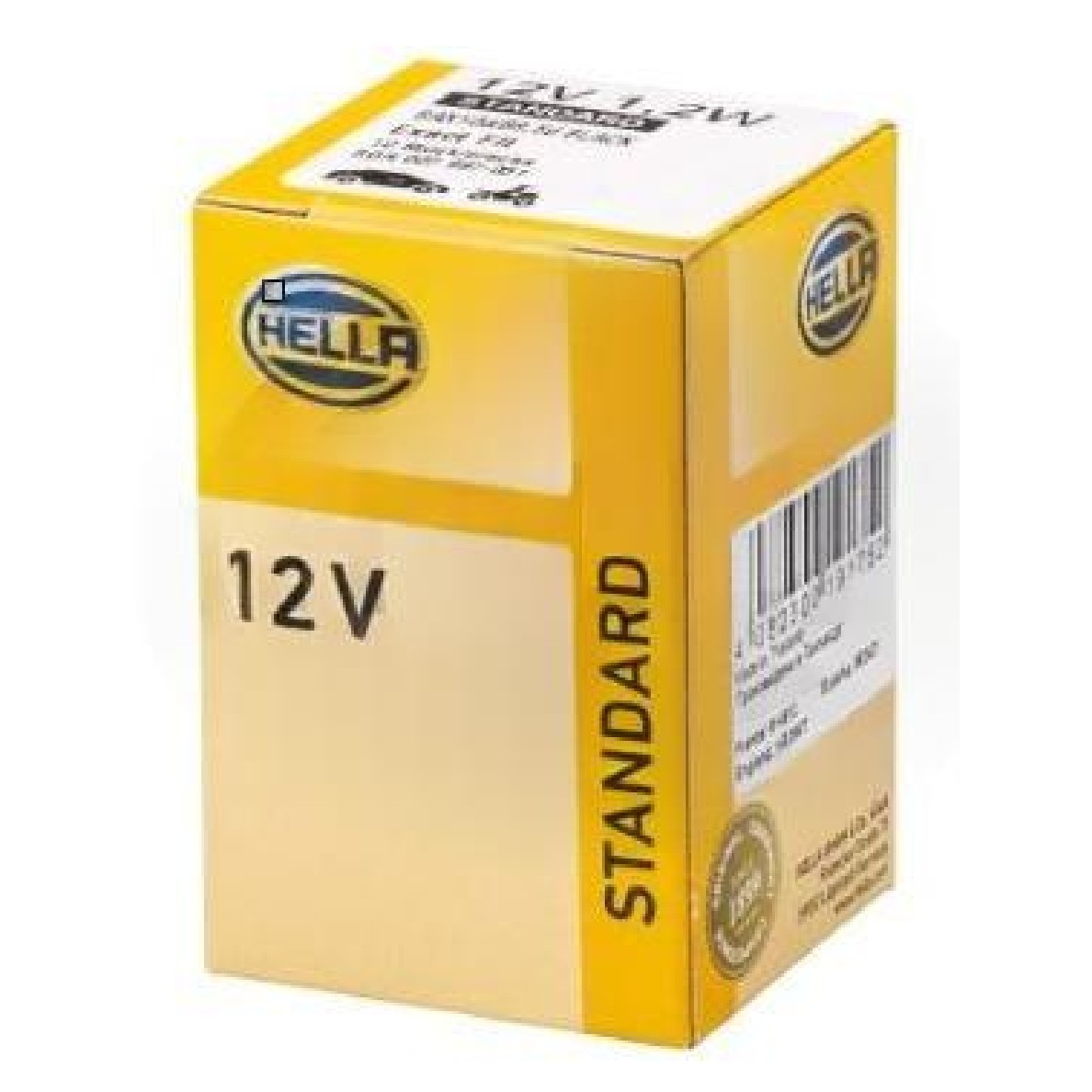 Lâmpada Painel 12V 1.2W Base Preta B8.5d - Hella - 2721MF