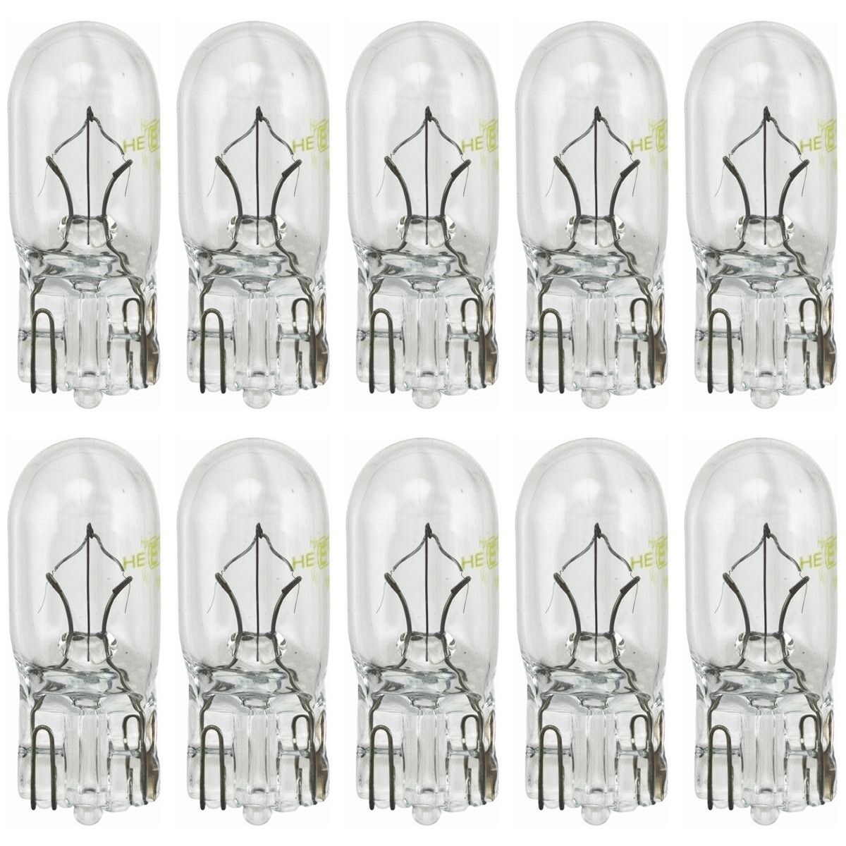 10 Lâmpadas 12V 2W Base W2.1X9.5D - Hella - 2820