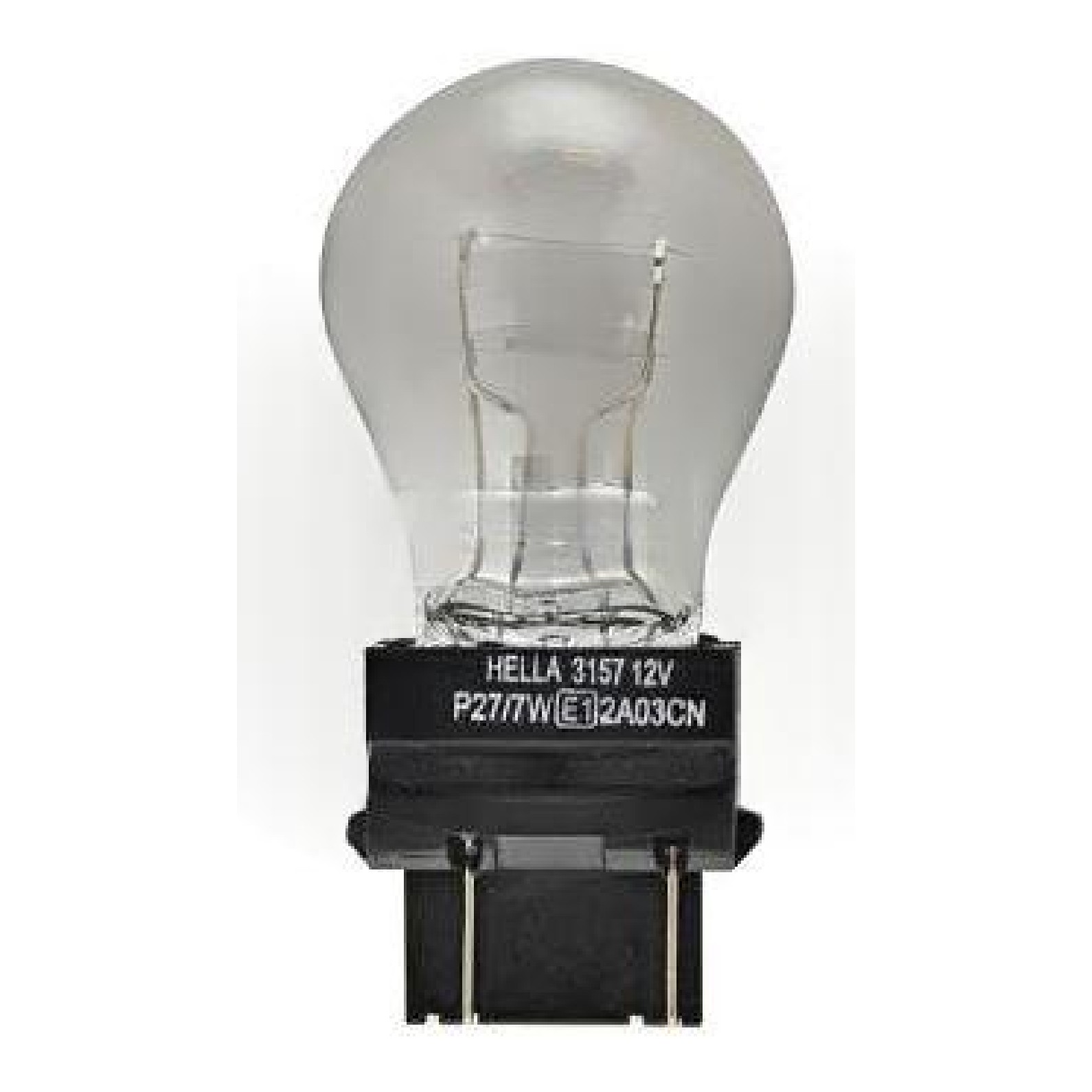 Kit 10 Lâmpadas Freio Posição P27/7W 12V 27/7W - Hella - 3157