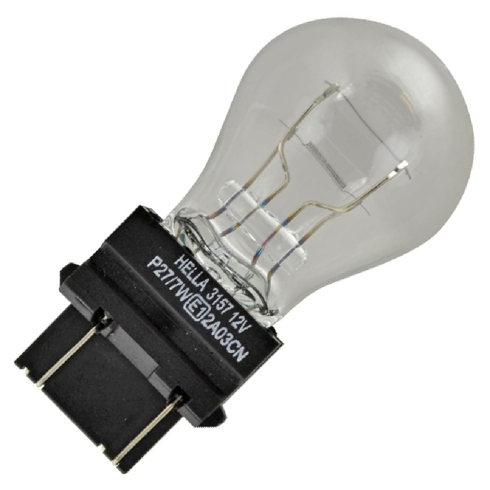 10 Lâmpadas Miniatura 12V 7W - Hella - 3157