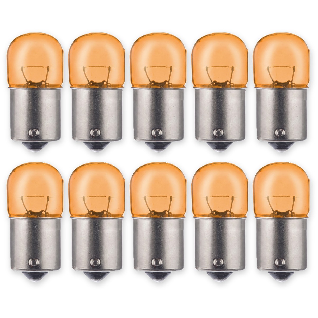 Kit 10 Lâmpadas Posição Seta RY10W 12V 10W BAU15s - Hella - 5009