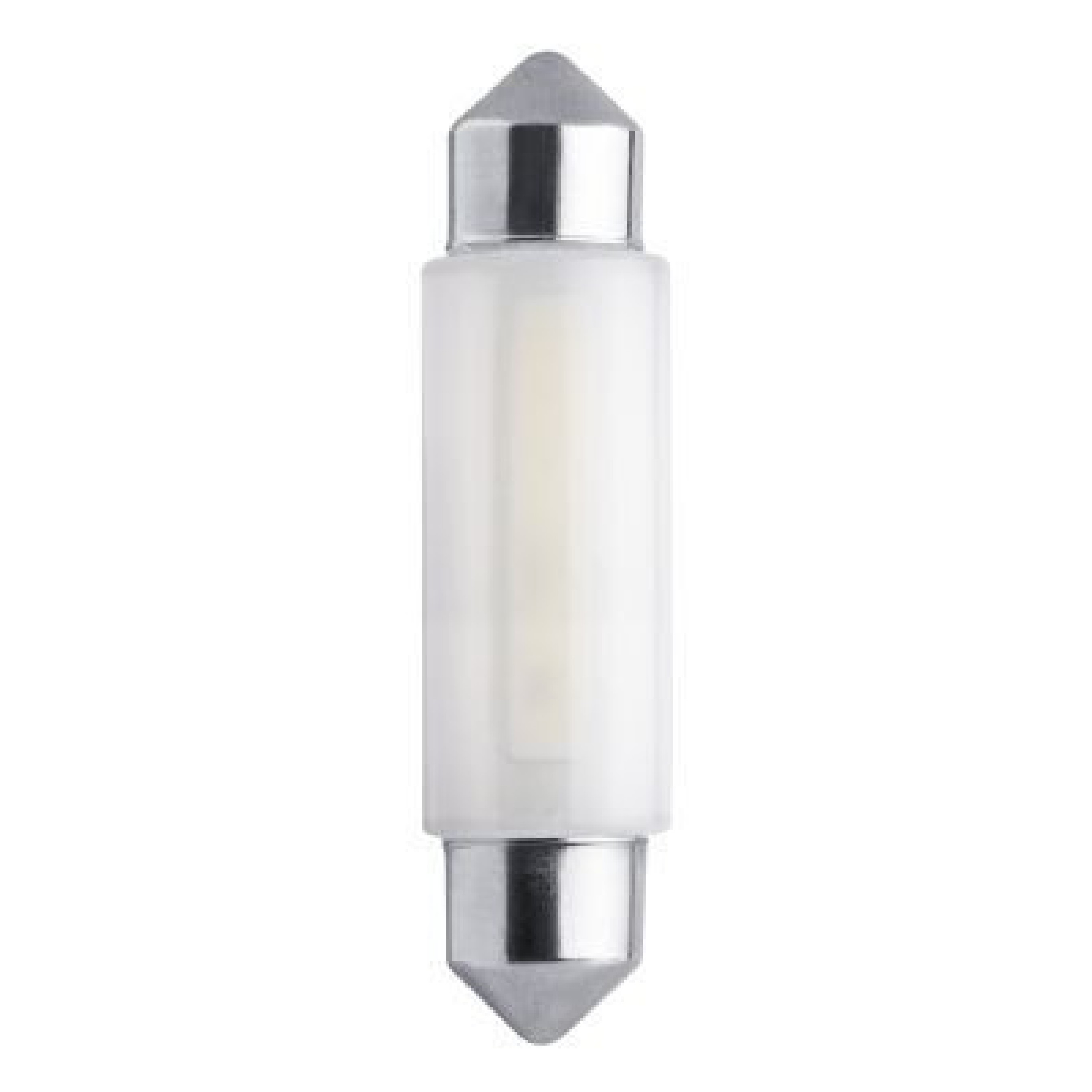 Lâmpada C10W 41mm 12V 1W LED 6500K SV8.5-8 - Hella - 6411LED6.5K