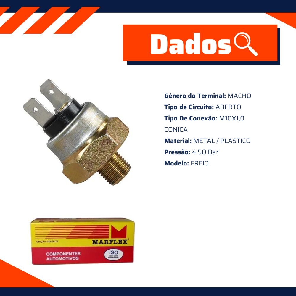 Interruptor de Luz de Freio - Marflex - 7035