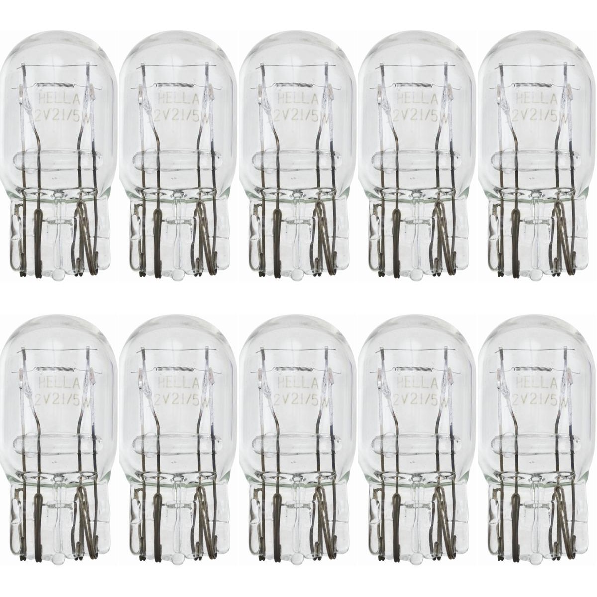 10 Lâmpadas 5/21W Base W3X16D - Hella - 7443