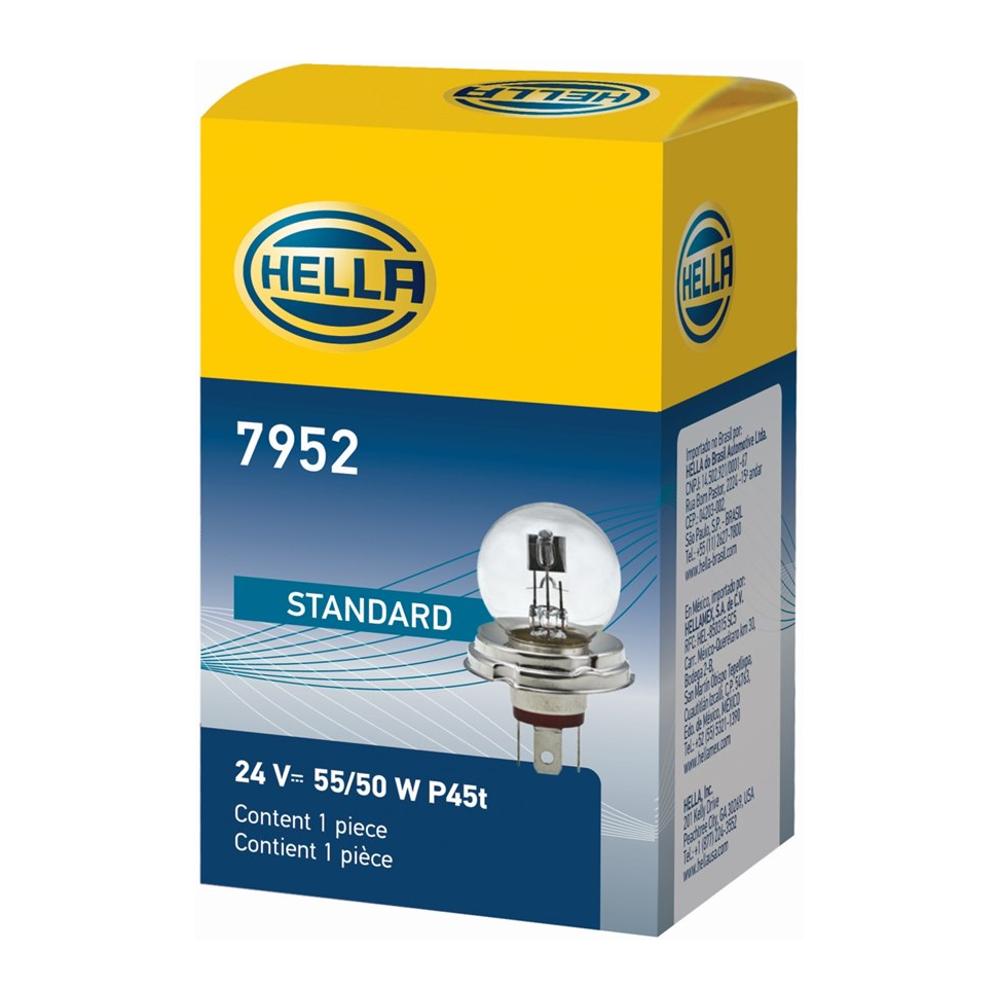 Lâmpada 24V 55/50W - Hella - 7952