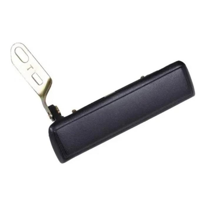 Maçaneta Externa Dianteira Esquerda Preta para Toyota Bandeirante - Atemis - 8021