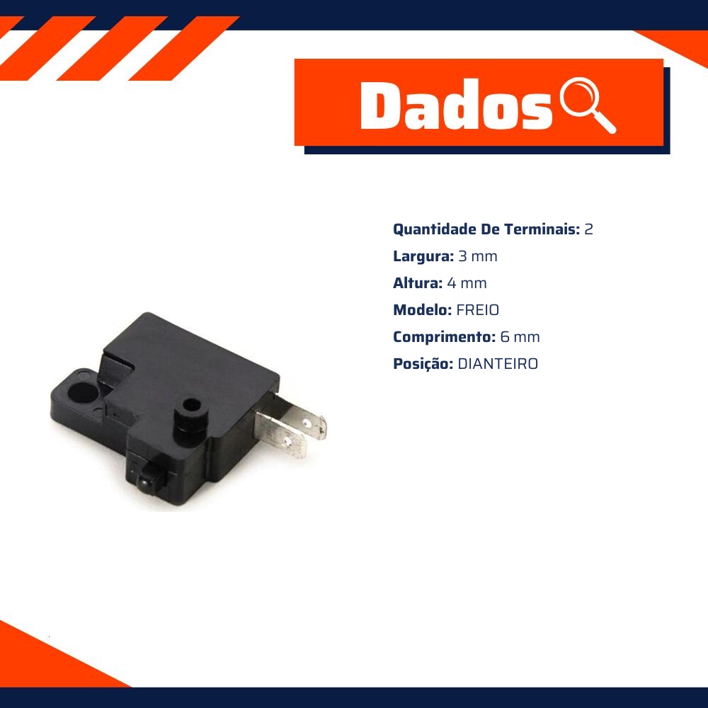 Interruptor de Luz de Freio - Magnetron - 90214010