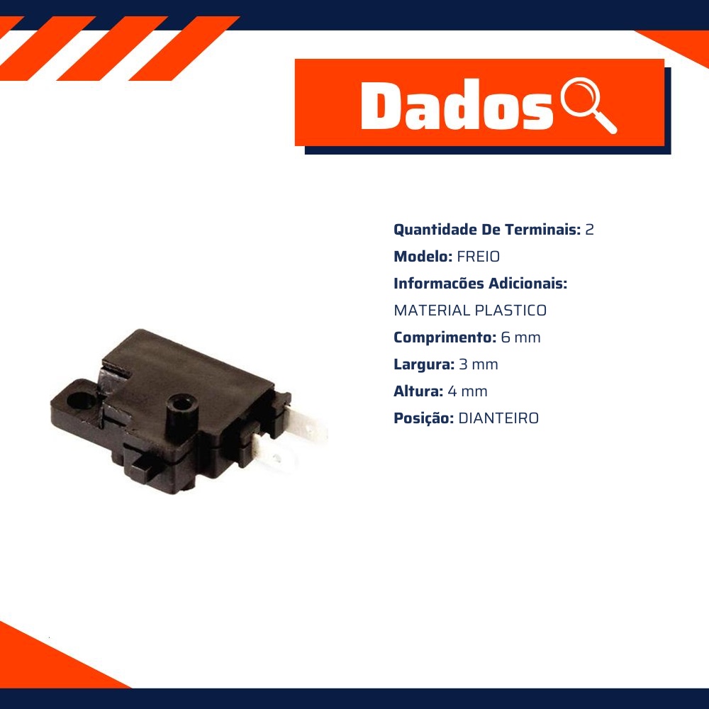 Interruptor de Luz de Freio - Magnetron - 90214500