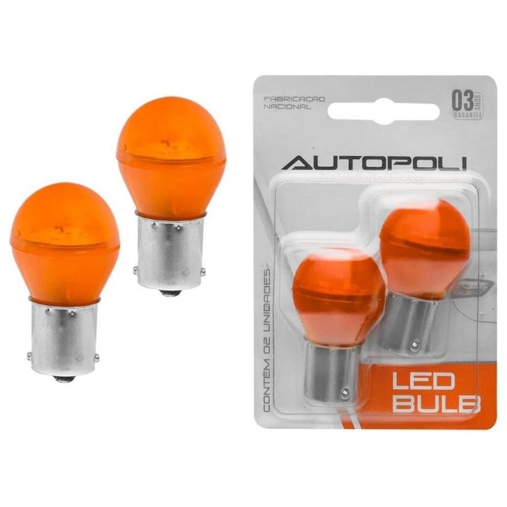2 Lâmpada LED 3W 12V - Autopoli - AU011
