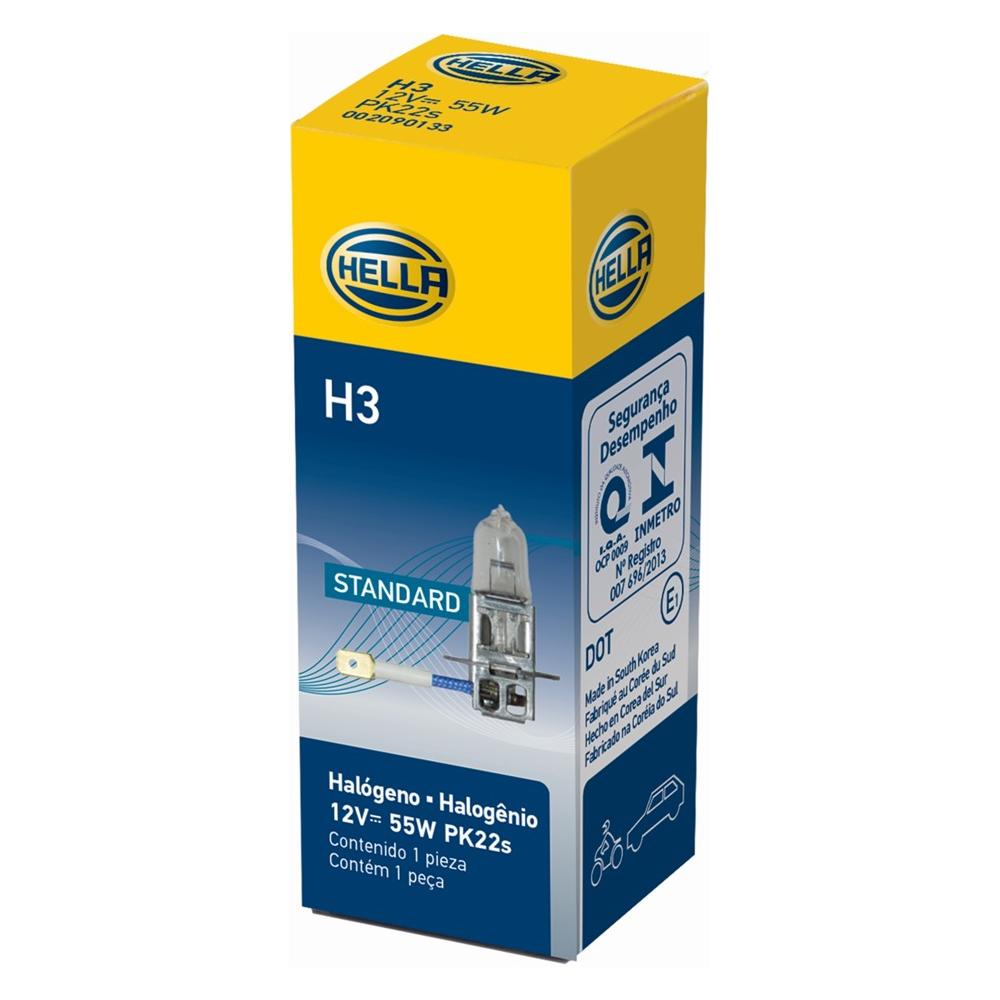 Lâmpada H3 - Hella - H3