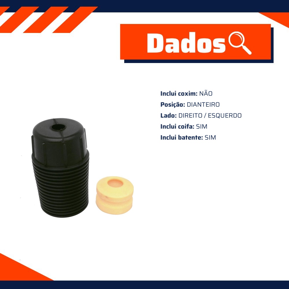 Kit de Reparo do Amortecedor Dianteiro - Mobensani - MB4116S