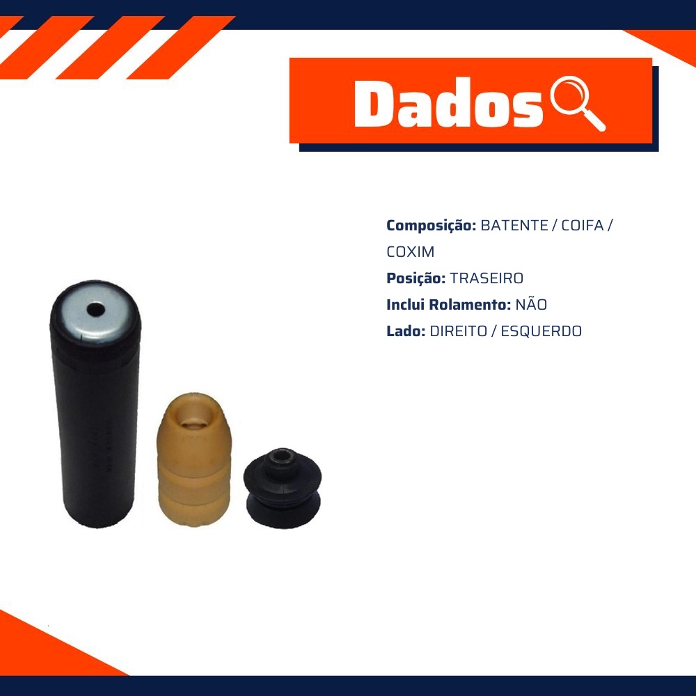 Kit de Reparo do Amortecedor Traseiro - Mobensani - MB4217S
