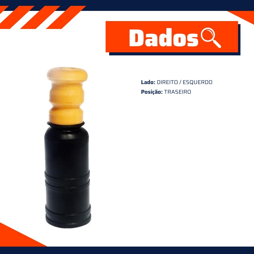 Kit de Reparo do Amortecedor Traseiro - Mobensani - MB4297