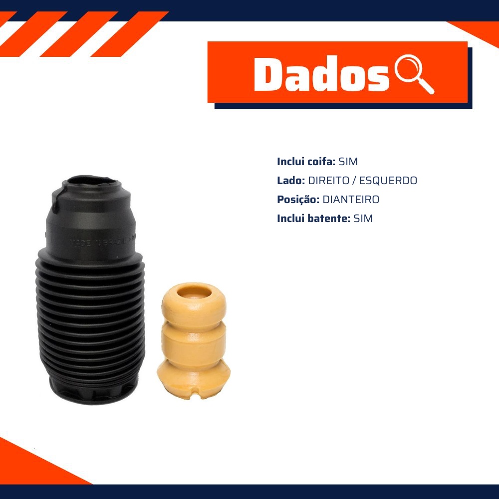Kit de Reparo do Amortecedor Dianteiro - Mobensani - MB6010S