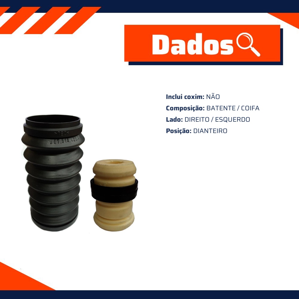 Kit de Reparo do Amortecedor Dianteiro - Mobensani - MB6700