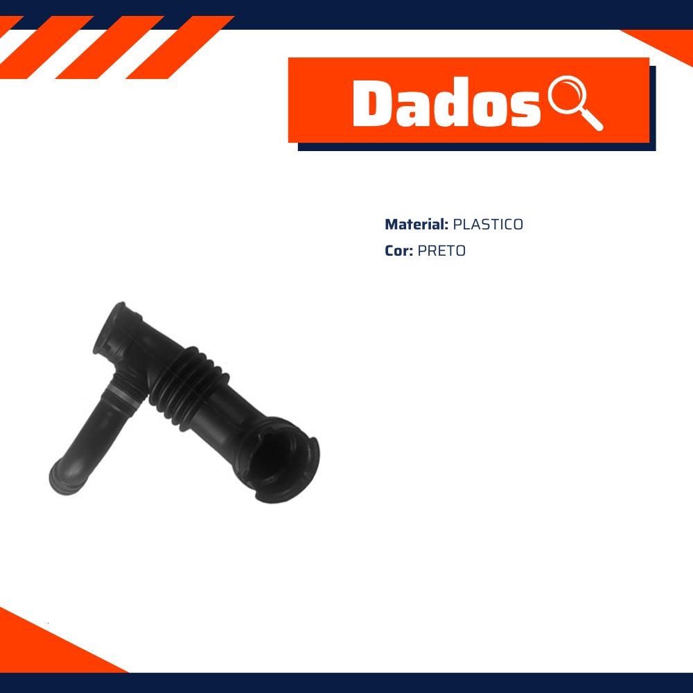 Mangueira do Filtro de Ar para Chevrolet Onix e Prisma - Trali - TR-569