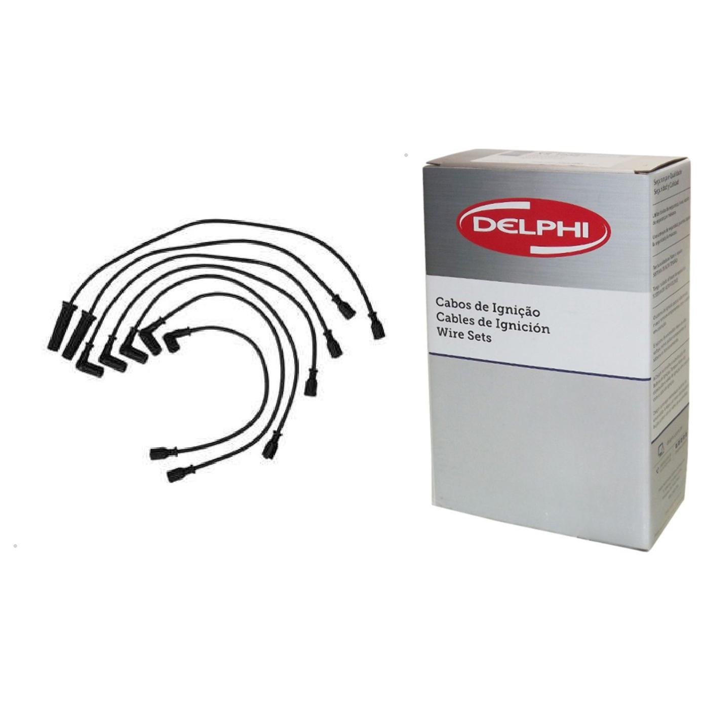 Jogo de Cabos de Vela para Chevrolet Blazer e S10 - Delphi - XS10552