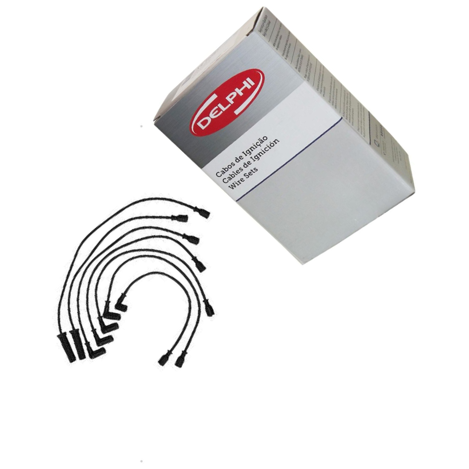 Jogo de Cabos de Vela para Chevrolet Blazer e S10 - Delphi - XS10552