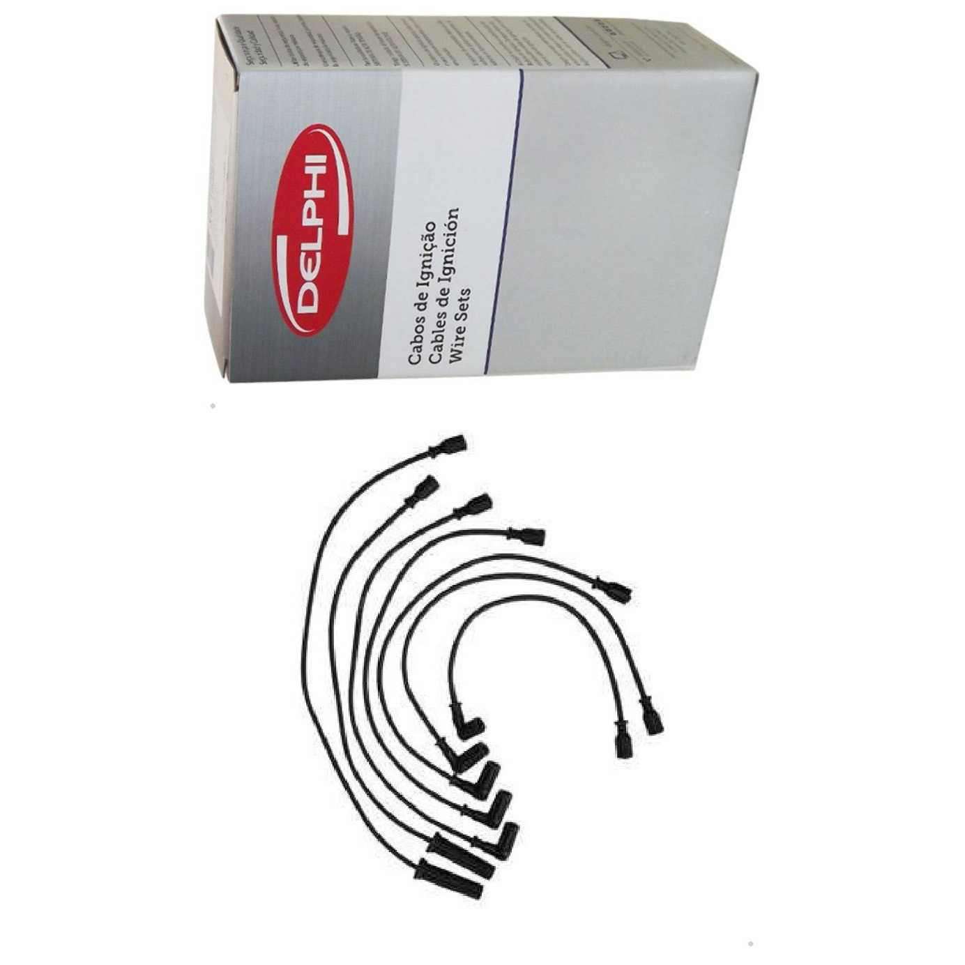 Jogo de Cabos de Vela para Chevrolet Blazer e S10 - Delphi - XS10552