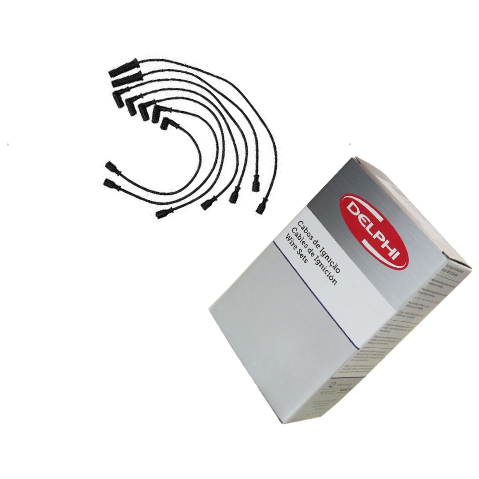 Jogo de Cabos de Vela para Chevrolet Blazer e S10 - Delphi - XS10552