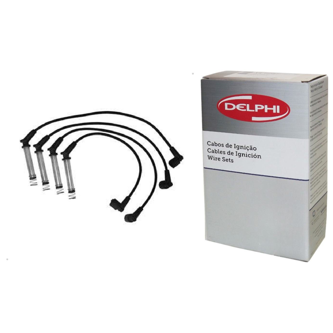 Jogo de Cabos de Vela para Chevrolet Blazer e S10 - Delphi - XS10555