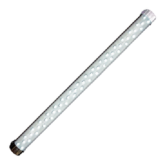 Lâmpada Tubular LED Branca 6000K 400 Lm 15 LEDs SMD Bivolt 12V 24V - DNI - 8841