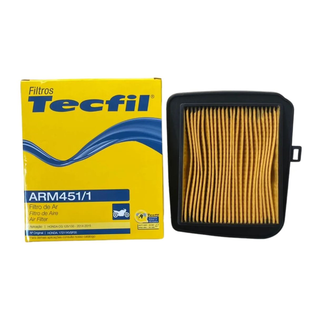 Filtro de Ar do Motor - Tecfil - ARM451/1