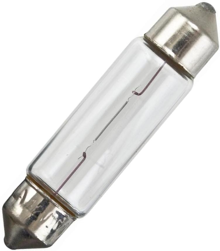 10 Lâmpadas Torpedo 12V 10W T325 - Hella - 6411