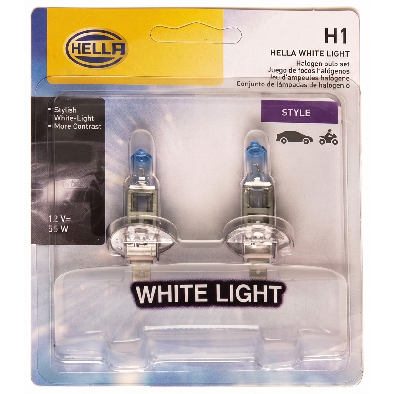 2 Lâmpadas H1 - Hella - H1WL