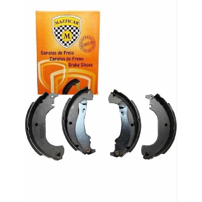 Sapata de Freio Traseira para Fiat Doblo e Strada - Mazzicar - BPSA 0090145