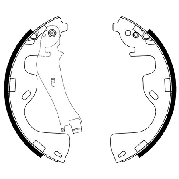 Sapata de Freio Traseira para Fiat Toro - Mazzicar - BPSA 0097157