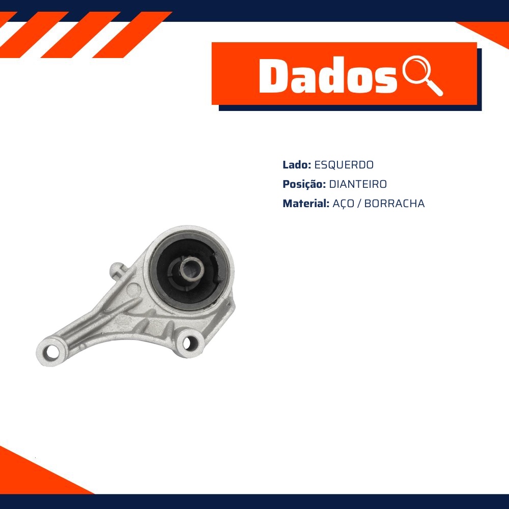 Coxim do Motor Dianteiro Esquerdo - Mobensani - MB1198