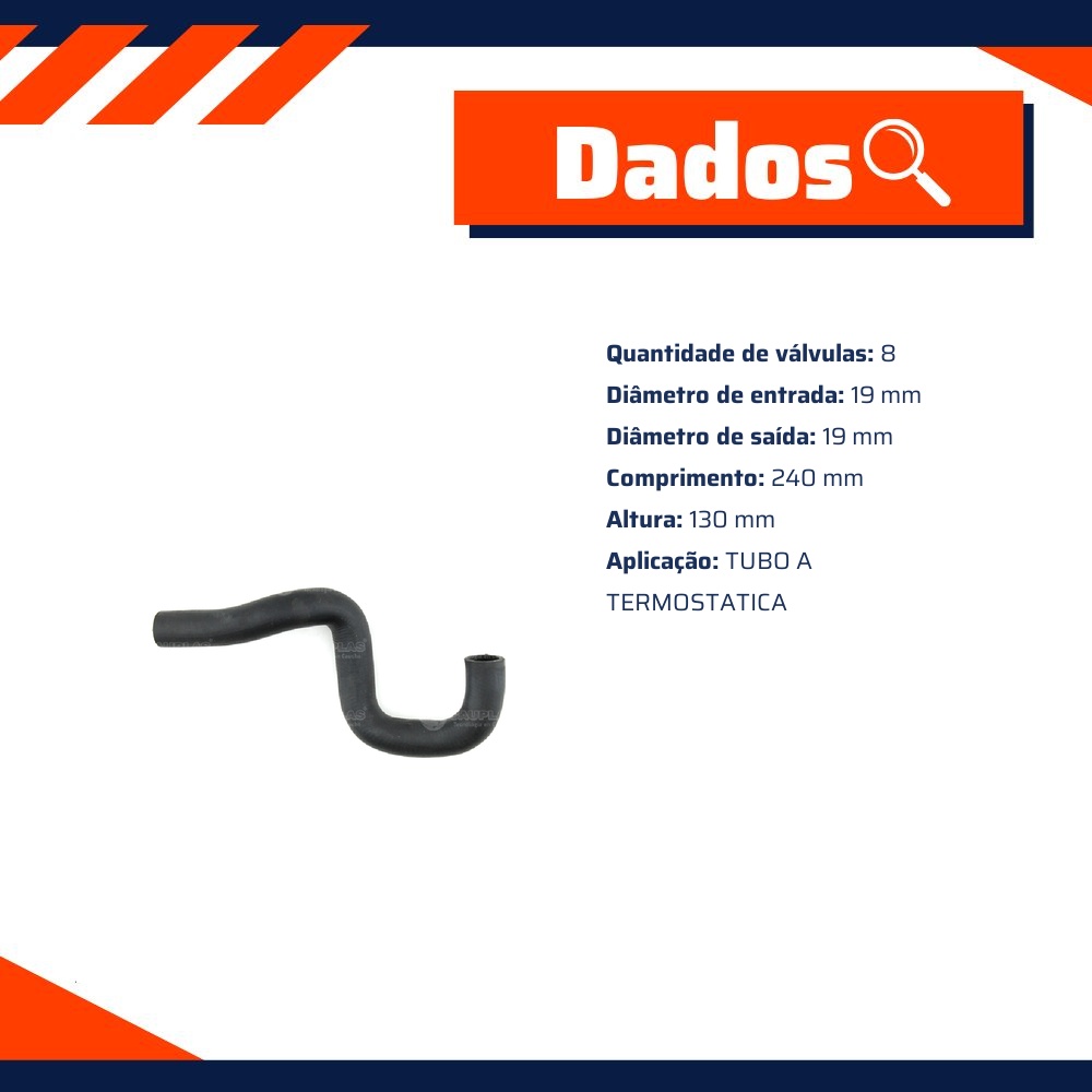 Mangueira de Arrefecimento - Cauplas - 904735