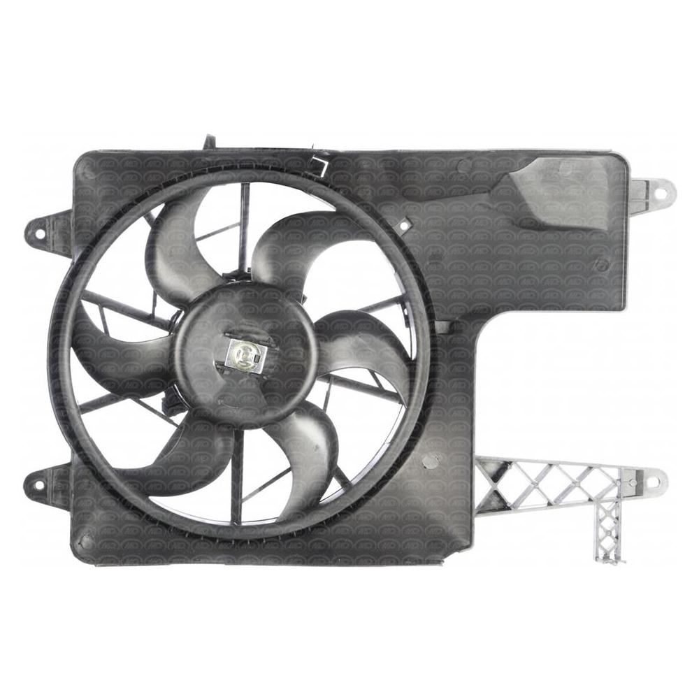 Eletroventilador T10 para Volkswagen Gol e Saveiro - Multiqualita - MQ0839