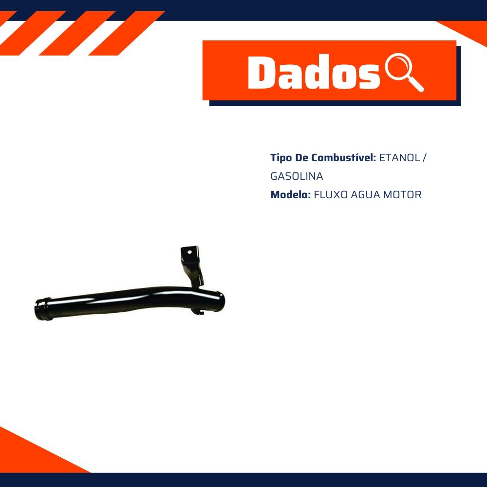 Tubo de Fluxo de Água do Motor - Valclei - VC-232