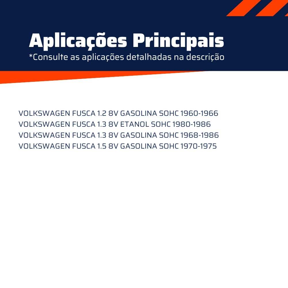 Reparo Sapata de Freio Traseira para Volkswagen Fusca - Kit & Cia - 15082