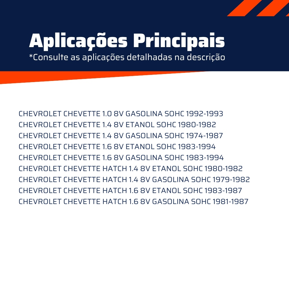 Kit de Coifas da Caixa de Direção para Chevrolet Chevette e Chevette Hatch - Kit & Cia - 30175