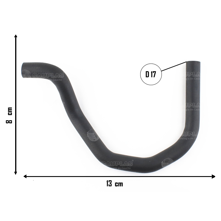 Mangueira de Ar do Motor para Fiat Doblo - Cauplas - 8702