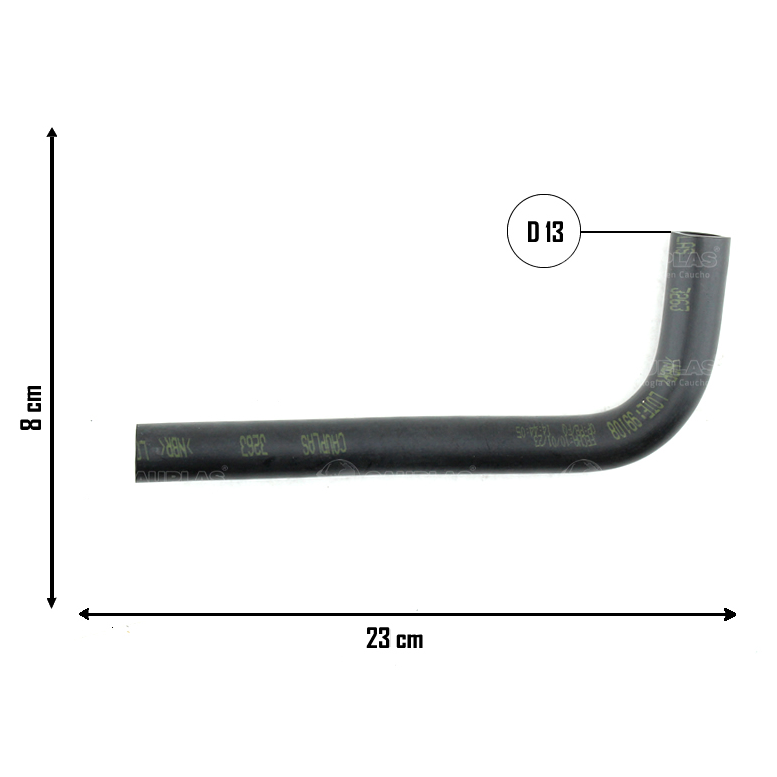 Mangueira de Ar do Motor para Chevrolet Onix e Prisma - Cauplas - 913263