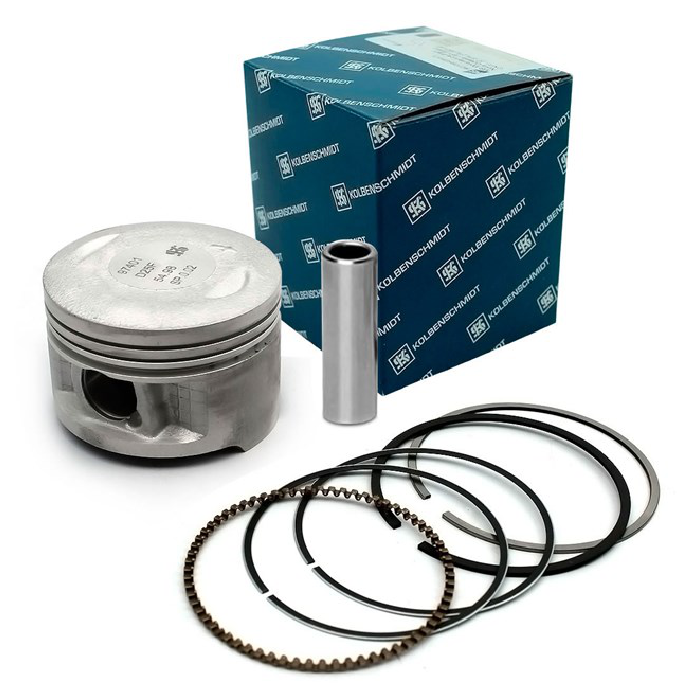 Pistão com Anéis 0,75 para Honda CG 125 e XLR 125 - KS Pierburg - 97251630