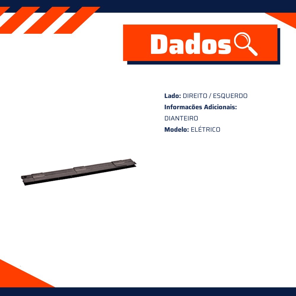 Suporte do Vidro Elétrico Dianteiro para Chevrolet Monza - Micro - 40367