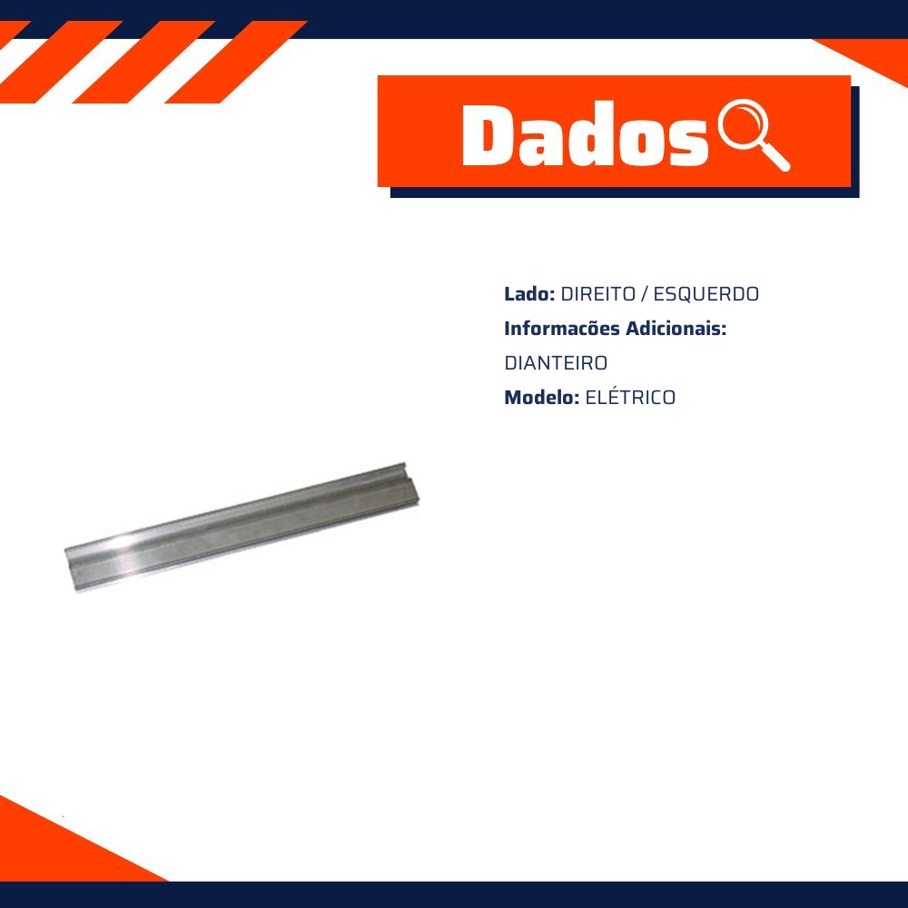Suporte do Vidro Elétrico Dianteiro para Chevrolet Zafira - Micro - 40823
