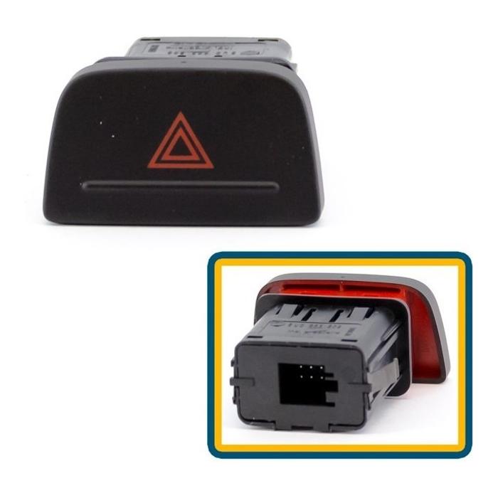 Interruptor da Luz de Emergência para Volkswagen Gol - Kostal - 10092974