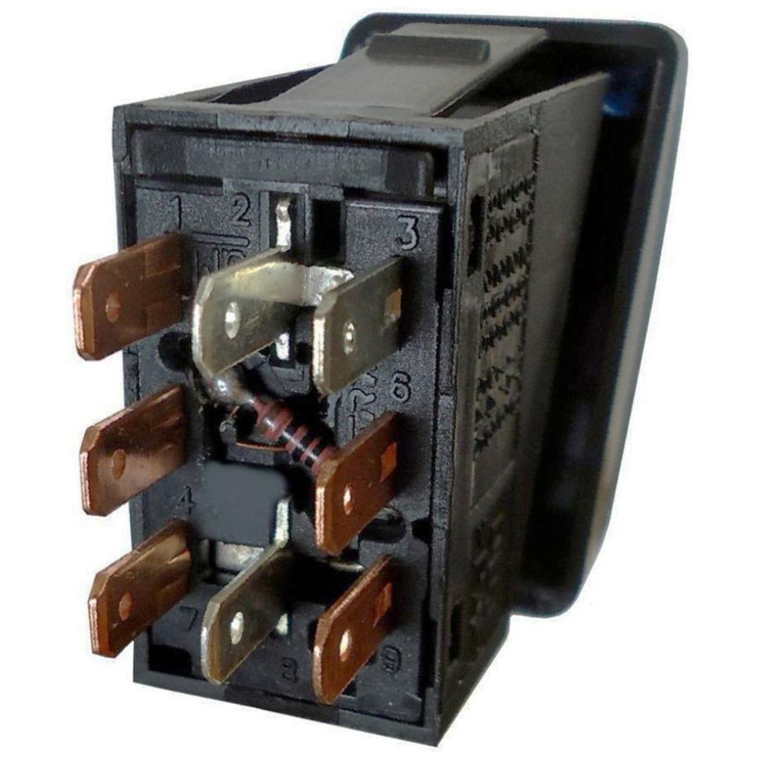 Interruptor de Luz de Emergência Botão do Pisca Alerta - DNI - 2183